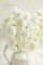 18-Piece Ivory Artificial Ranunculus Flowers with Stems – Faux Silk Mini Ranunculus Bouquet Fillers for DIY Floral Arrangements, Wedding Bouquets, Centerpieces & Bridal Shower Decorations